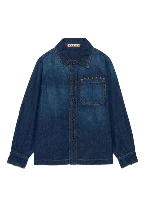 Camicia con logo MARNI KIDS | M01581 M00VL0M01